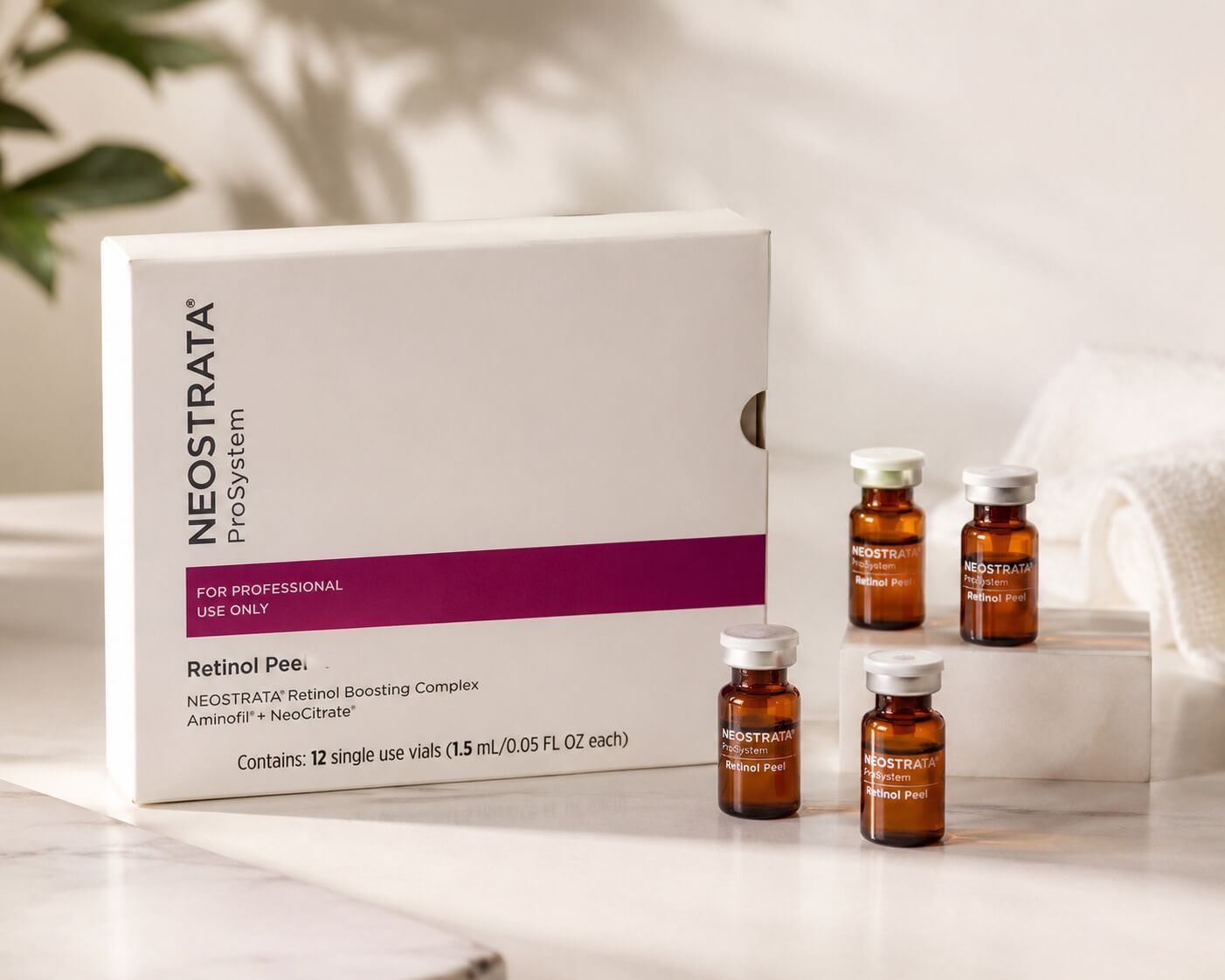 Fruchtsäure- und Retinolpeeling Behandlung